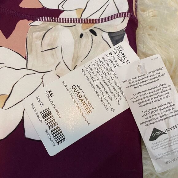 Athleta Pants & Jumpsuits Athleta Floral Leggings - Picture 5 of 5